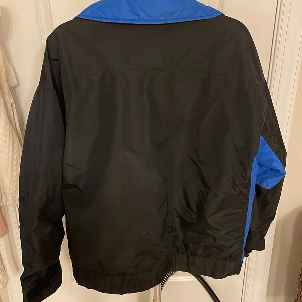 Men’s Columbia Black & Blue Performance Jacket - Picture 4 of 7